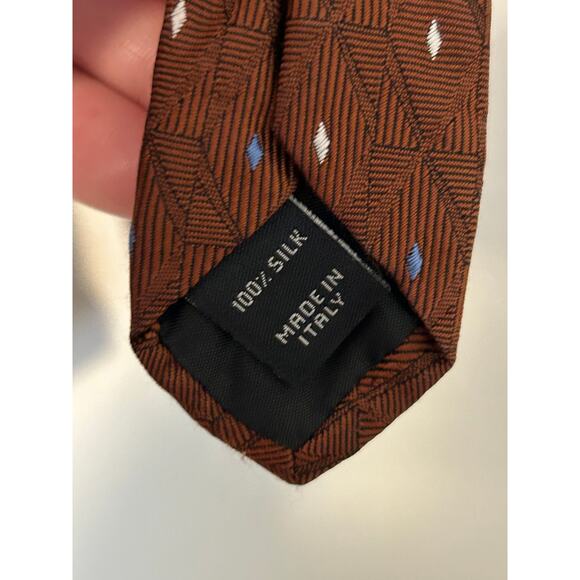 Jos. A. Bank Silk Patterned Made in Italy Neck Ties LOT OF 4 Suit Tie Business - Picture 13 of 13